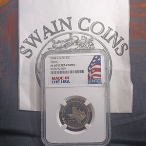 2004 Texas State Quarter PF 69 Ultra Cameo
